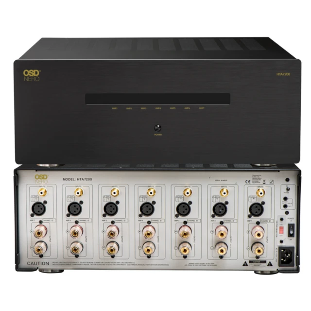 OSD Nero HTA7200 — многоканальный (7X) усилитель для домашнего кинотеатра, 145 Вт/канал
